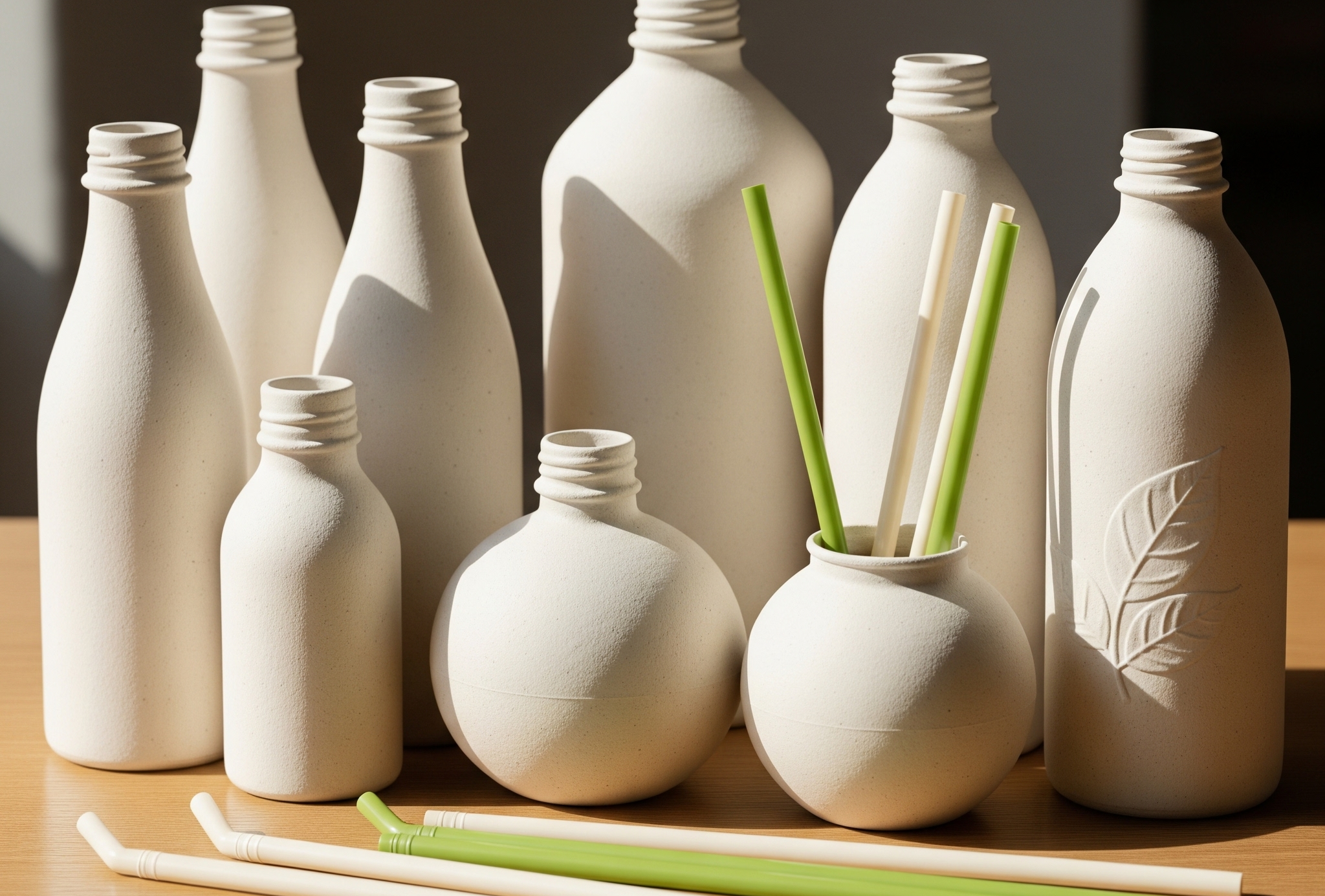 Compostable food containers and cutlery