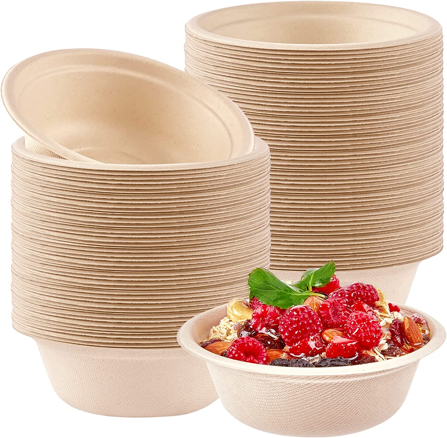 Sugarcane bagasse compostable bowls